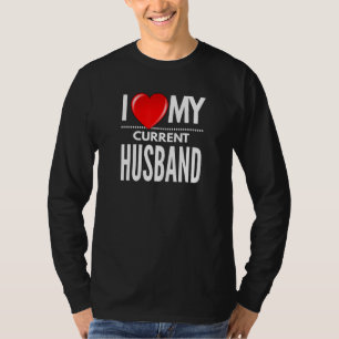 T-shirt Mon mari actuel par Yoray