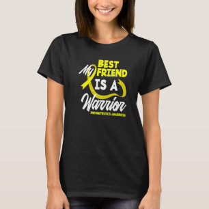 T-shirt Mon meilleur ami guerrier Jaune Ribbon Endometrios