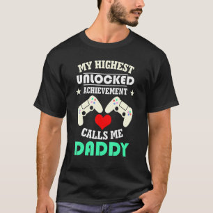 T-shirt Mon Meilleure Réussite Déverrouillée M'Appelle Dad