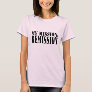 T-shirt MON MISSION : REMISSION Dames Long Sleeve (Ajusté)