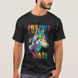 T-shirt Mon Mobilier Est Dans Le Mobilier De Lavage