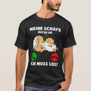 T-shirt Mon Mouton Dit Que Je Dois Y Aller