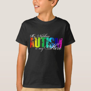 T-shirt Mon neveu mon héros - autisme
