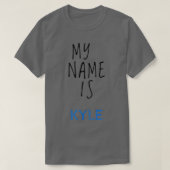 T-shirt Mon Nom Est Kyle (Design devant)