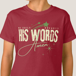T-shirt Mon Pain Quotidien - Verset biblique de l'Esprit J