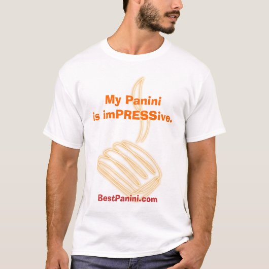 T-shirt Mon Panini est impressionnant (Devant)