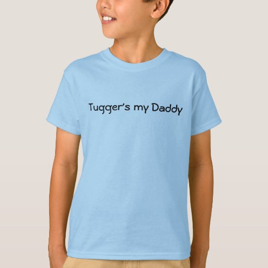 T-shirt Mon papa de Tugger (Devant)