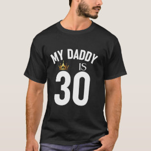 T-shirt Mon papa est 30 30ème 30 ans Papa Papa Papa Père P