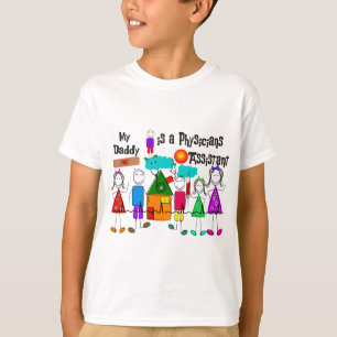 T-shirt Mon papa est des médecins auxiliaires