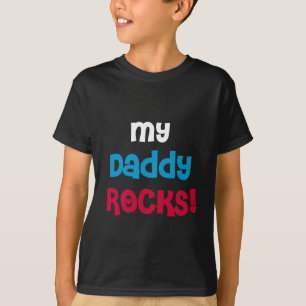 T-shirt Mon papa Rocks