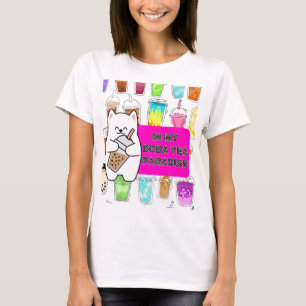 T-SHIRT MON PARADIS DE BOBA TEA