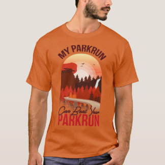 T-shirt Mon Parkrun peut battre votre Parkrun