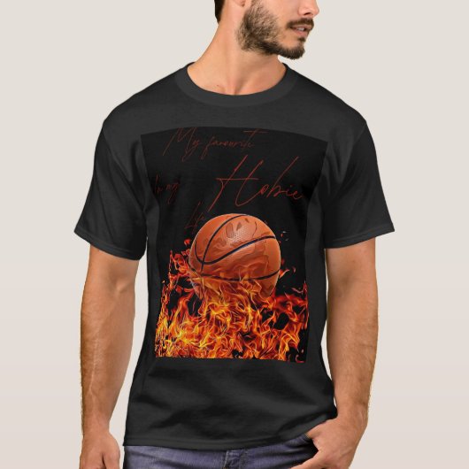 T-shirt Mon passe-temps favori (Devant)