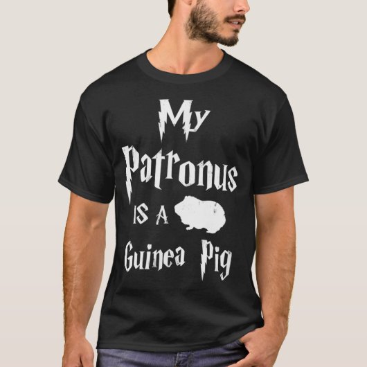 T-shirt Mon Patronus Est Un Cochon De Guinée (Devant)