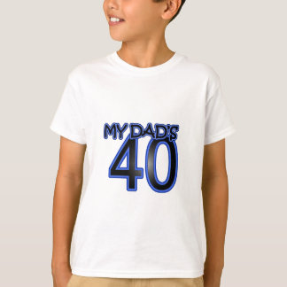 T-shirt Mon père a 40 ans