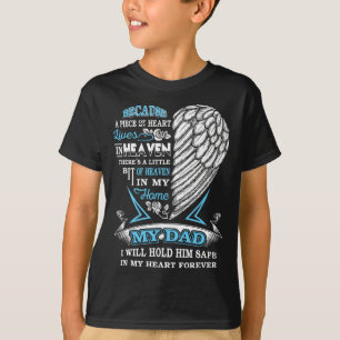 T-shirt Mon père dans le ciel Pour toujours dans Mon coeur