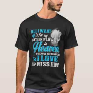 T-shirt Mon Père en droit dans le ciel Chemise Père en D