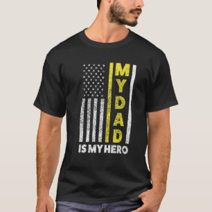 T-shirt Mon Père Est Mon Héros Papa Dispatch Operator Disp