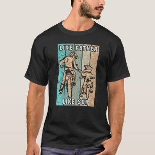 T-shirt Mon père Motocross dit Fête des pères