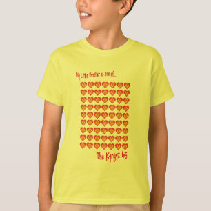 T-shirt Mon petit frère est l'un des 65 kirghiz