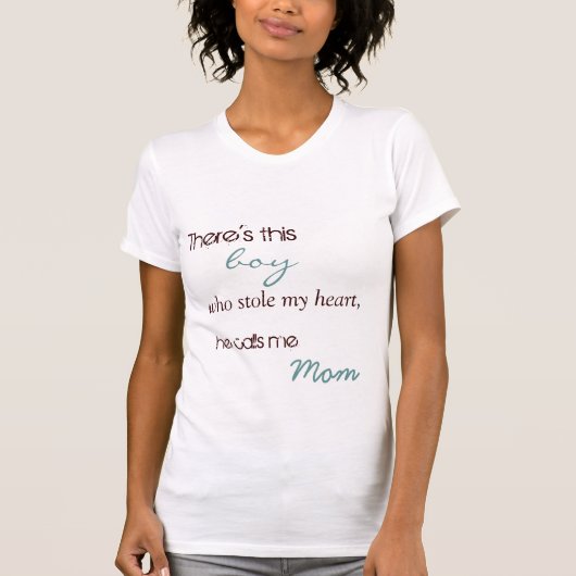 T-shirt Mon petit garçon (Devant)