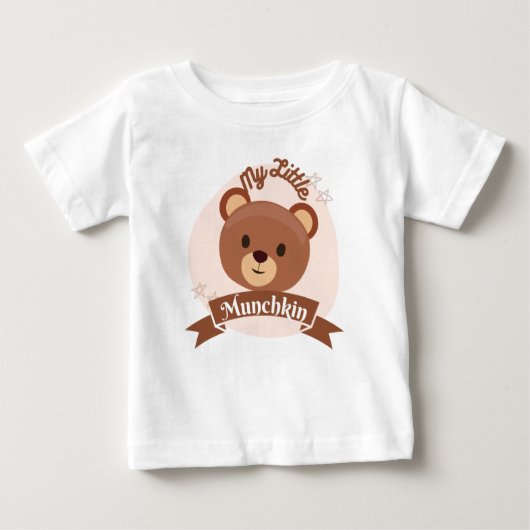 T-shirt Mon Petit Munchkin Baby - Adorable (Devant)