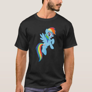 T-shirt Mon Petite Amitié Pony Est Magique Big Rainbow Das