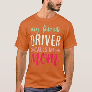 T-shirt Mon Pilote Favori M'Appelle Maman