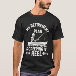 T-shirt Mon plan de retraite est rampant humour quotidien