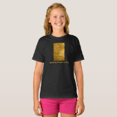 T-shirt Mon Poids En Or (Devant entier)