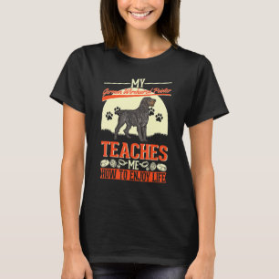 T-shirt Mon Pointeur À poils durs Allemand M'Enseigne Comm