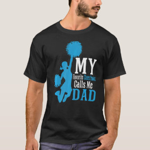 T-shirt Mon Pom-pom girl Favori M'Appelle Papa