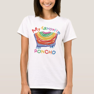 T-shirt Mon Poncho préféré.