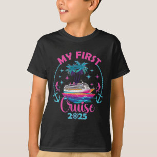 T-shirt Mon premier bateau de croisière familiale 2025 T
