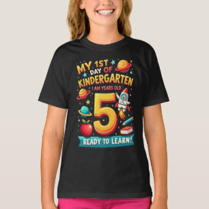T-shirt Mon premier jour de maternelle 1er jour d'école