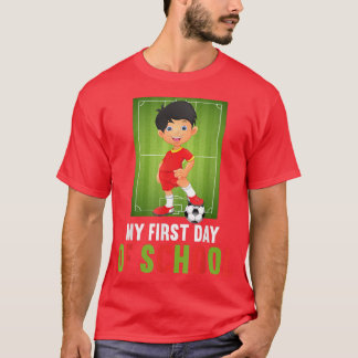 T-shirt Mon premier jour d'école 2022 1ère année retour à
