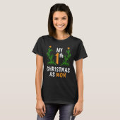 T-shirt Mon premier Noël mignon comme (Devant entier)