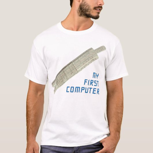 T-shirt Mon Premier Ordinateur (Devant)