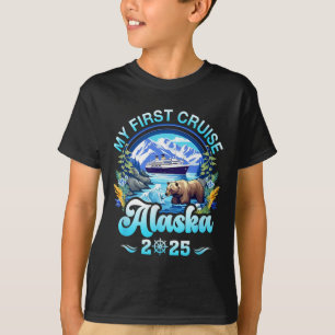 T-shirt Mon premier voyage en Alaska 2025 en famille et en