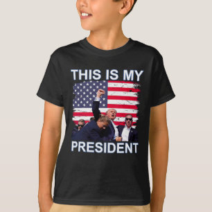 T-shirt Mon Président Trump aux élections de 2024
