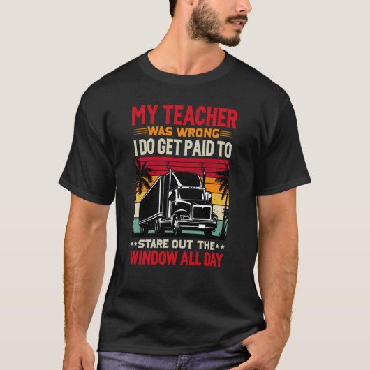 T-shirt Mon professeur a eu tort de me faire payer (Devant)