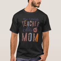 Mon Professeur Préféré M'Appelle Maman Leopard Pou