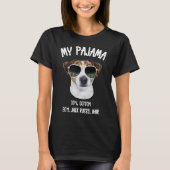 T-shirt Mon pyjama Jack Russell (Devant)