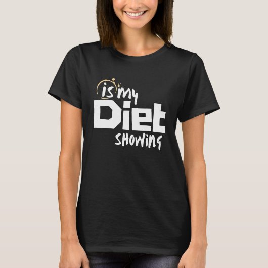 T-shirt Mon régime est-il visible (Devant)