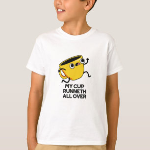 T-shirt Mon Runnet De Coupe Tout Sur Un Amusant Jeu De Bib