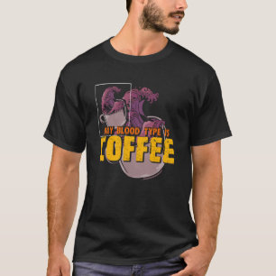 T-shirt Mon Sang Est Caféine Espresso Cappucci