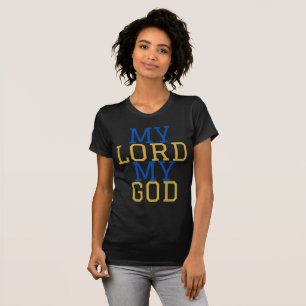 T-shirt Mon Seigneur Mon Dieu Biblique Femmes
