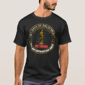 T-shirt Mon serment de vétéran de garde nationale d'armée (Devant)