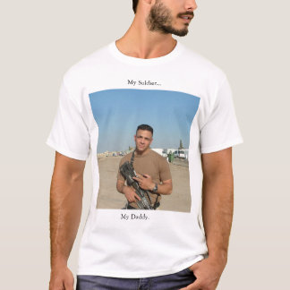 T-SHIRT MON SOLDAT MON PAPA