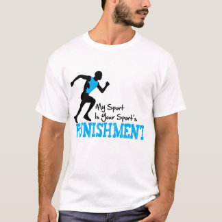 T-shirt MON sport est le mâle courant de la punition de